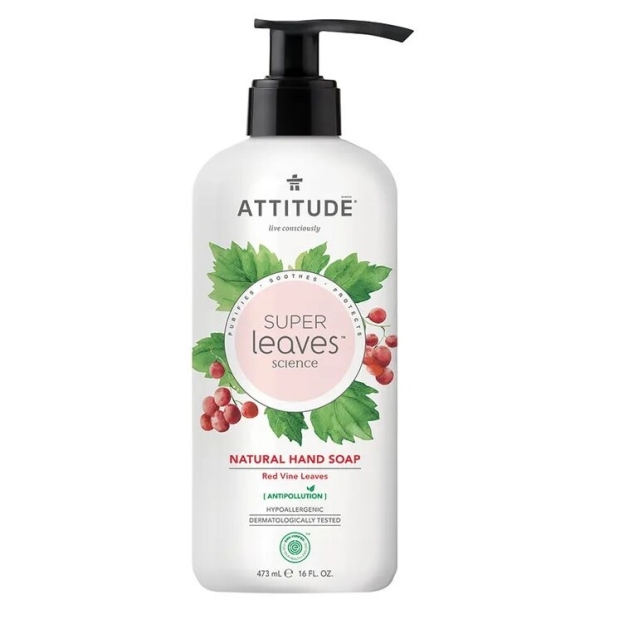 Attitude Hand Soap 473 ml - Red Vine Leaves Attitude Hand Soap 473 ml - Red Vine Leaves