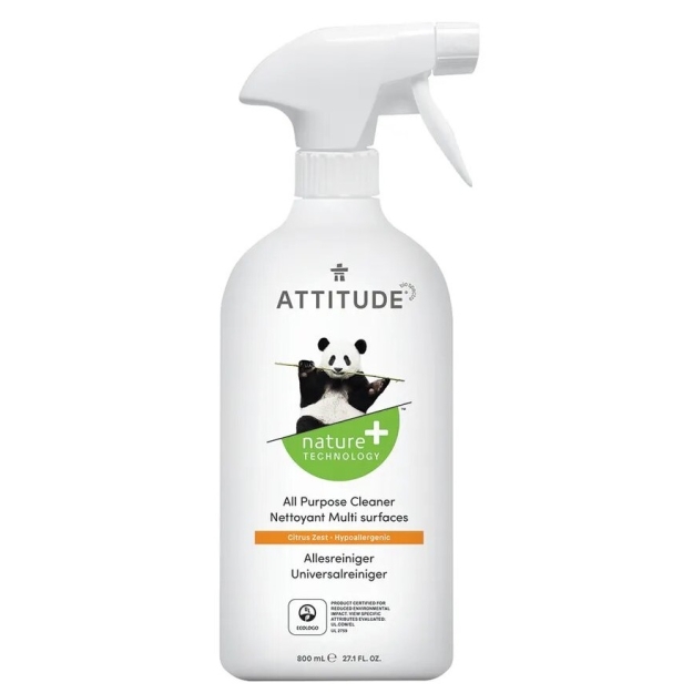 Attitude Universalus valiklis 800 ml - citrusinių vaisių žievelė Attitude Universalus valiklis 800 ml - citrusinių vaisių žievelė