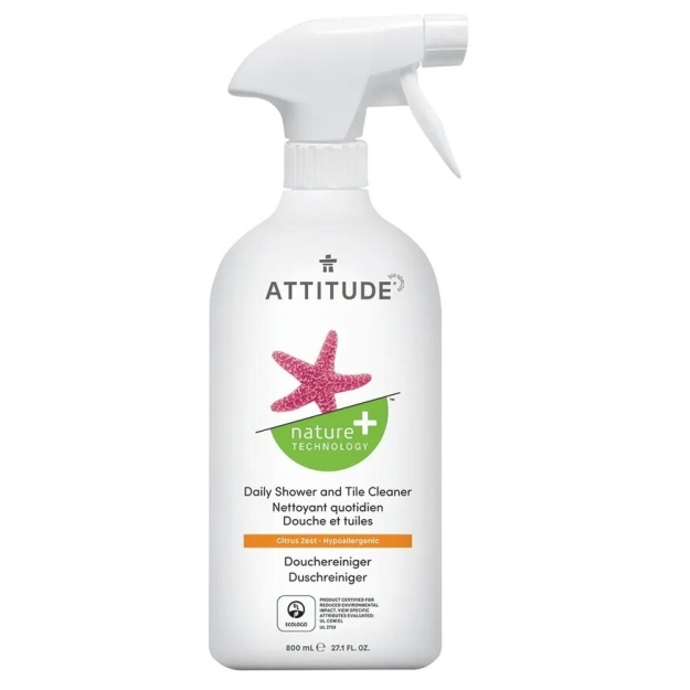 Attitude Dušikabiinide puhastusvahend 800 ml - Citrus Attitude Dušikabiinide puhastusvahend 800 ml - Citrus