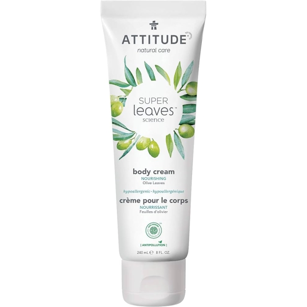 Attitude Nourishing Body Cream 240 ml - Olive Leaves Attitude Nourishing Body Cream 240 ml - Olive Leaves
