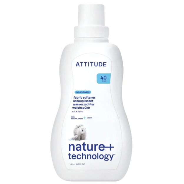 Attitude Oro kondicionierius skalbiniams 1000 ml - lauko gėlės Attitude Oro kondicionierius skalbiniams 1000 ml - lauko gėlės