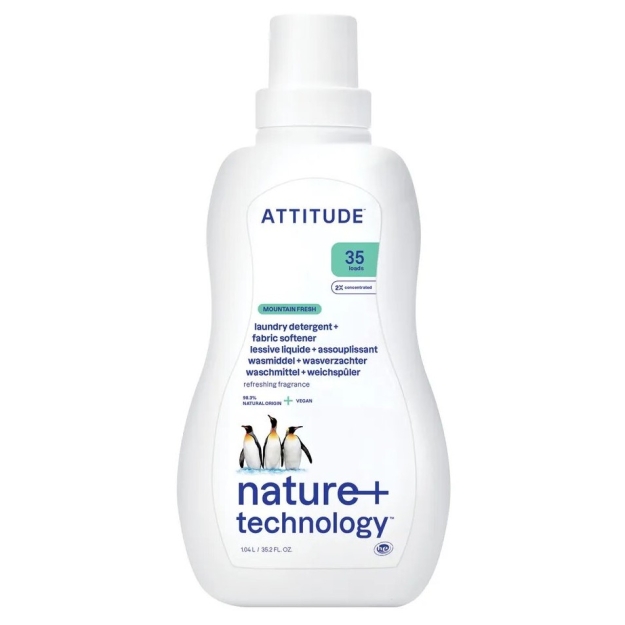 Attitude Veļas želeja + 1050 ml veļas mīkstinātājs - Mountain Fresh Attitude Veļas želeja + 1050 ml veļas mīkstinātājs - Mountain Fresh