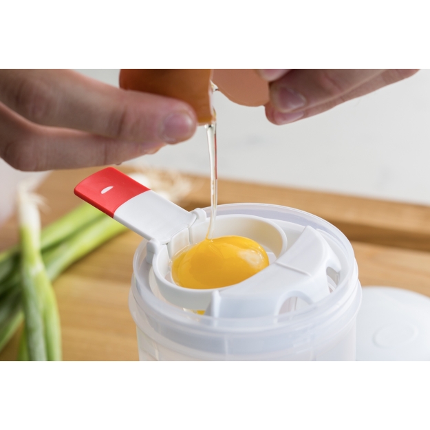 Blender Bottle Whiskware munamikser valge-punane 590 ml pilt Blender Bottle Whiskware munamikser valge-punane 590 ml foto