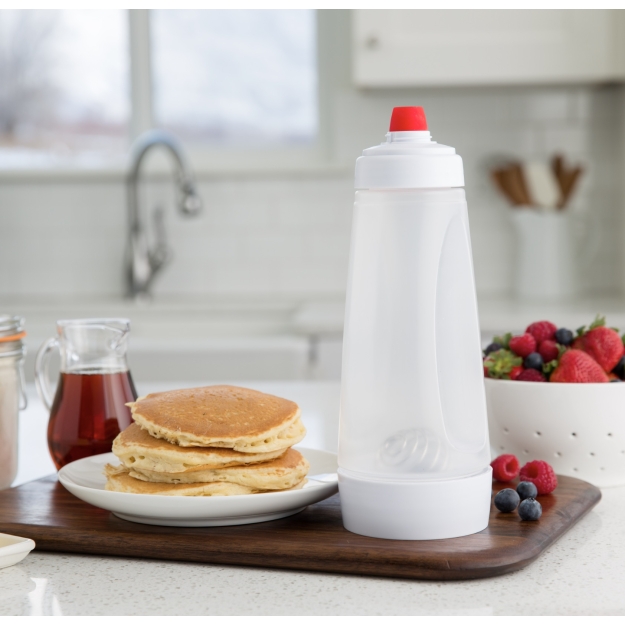 Blender Bottle Tešlos maišytuvas Whiskware Balta-raudona 1 l paveikslėlį Blender Bottle Tešlos maišytuvas Whiskware Balta-raudona 1 l nuotrauka
