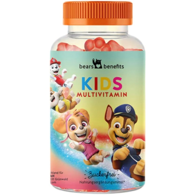 Bears With Benefits PAW Patrol Kids Мультивитамины для детей без сахара 60 шт Bears With Benefits PAW Patrol Kids Мультивитамины для детей без сахара 60 шт