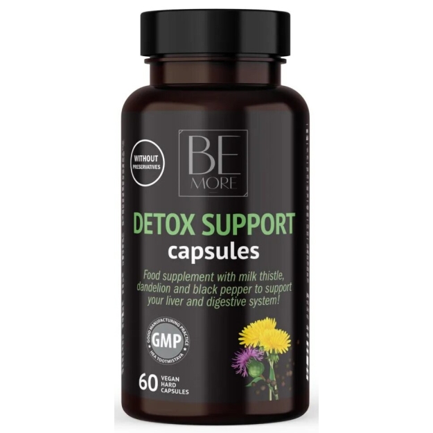 Be more Detox Support 60 kapslit Be more Detox Support 60 kapslit