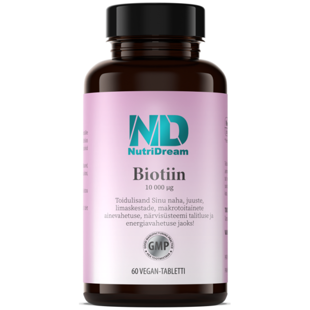 NutriDream Biotiin 10000 µg 60 tabletti foto