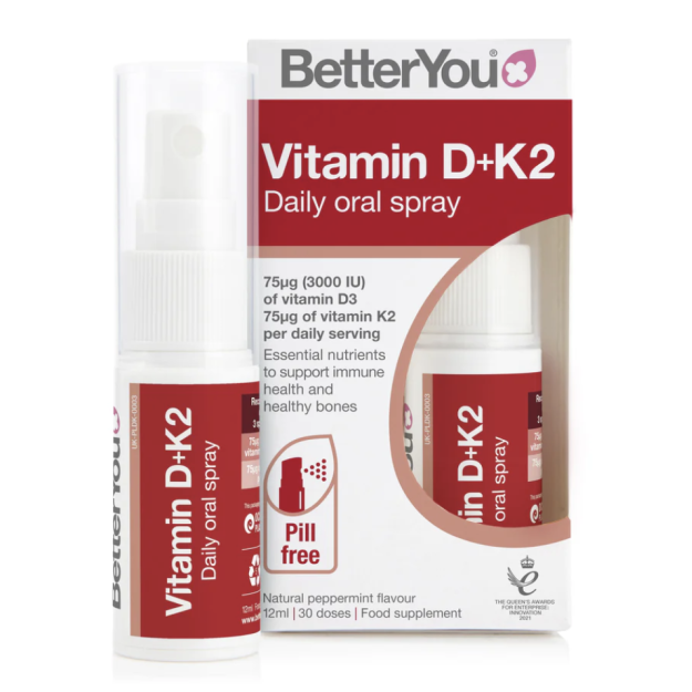 Dlux Vitamin D + K2 Daily Oral Spray 12 ml