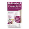 BetterYou Vitamin D + K2 Kids Daily Oral Spray 15 ml - Bubblegum & Blueberry BetterYou Vitamin D + K2 Kids Daily Oral Spray 15 ml - Bubblegum & Blueberry