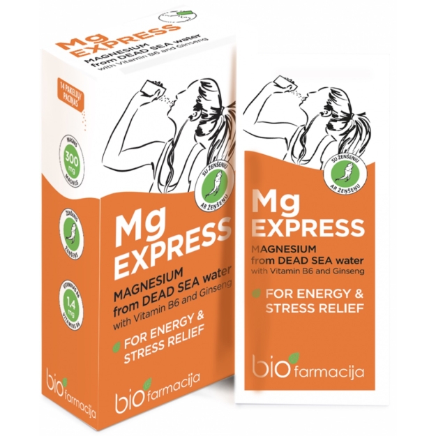 BioFarmacija Bio Magnio ekspresas N14 paveikslėlį BioFarmacija Bio Magnio ekspresas N14 nuotrauka