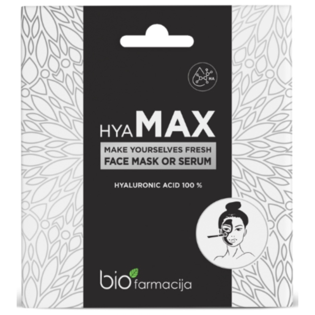BioFarmacija Hyamax näomask seerumiga pilt BioFarmacija Hyamax näomask seerumiga foto
