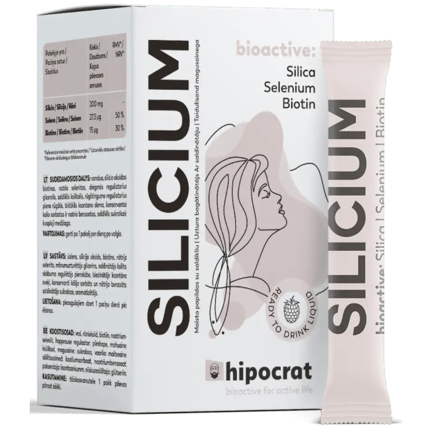 BioFarmacija Hipocrat Silicium sprendimas N14 paveikslėlį BioFarmacija Hipocrat Silicium sprendimas N14 nuotrauka