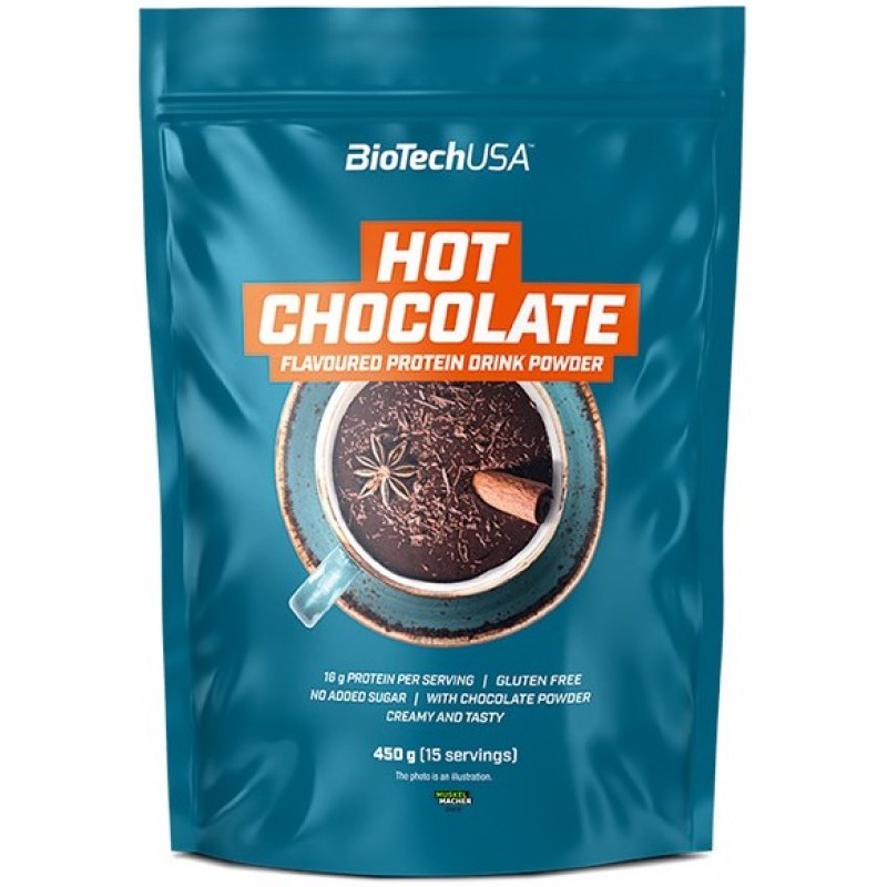 Biotech USA Hot Chocolate Protein Drink pulber 450 g