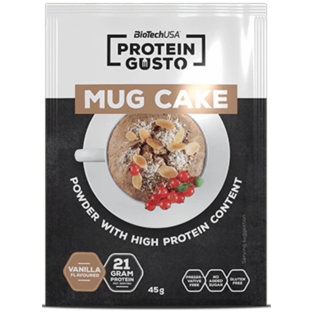 Biotech USA Protein Gusto Mug Cake 45 g picture Biotech USA Protein Gusto Mug Cake 45 g photo
