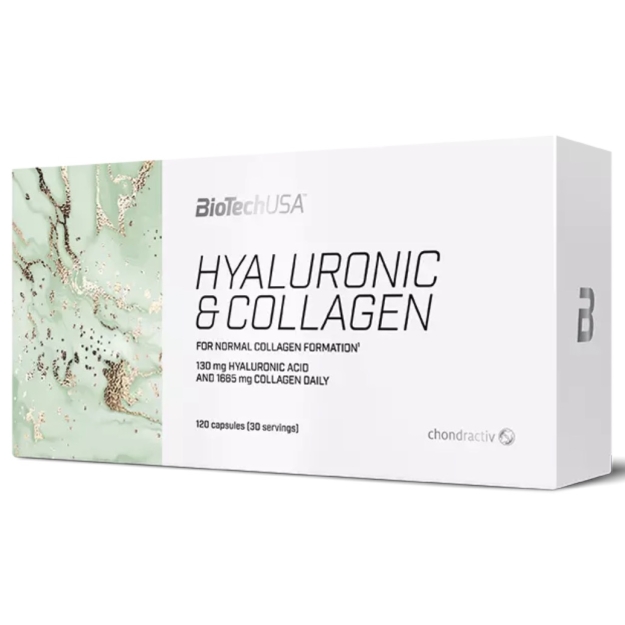 Hialuronskābe un kolagēns 120 kapsulas