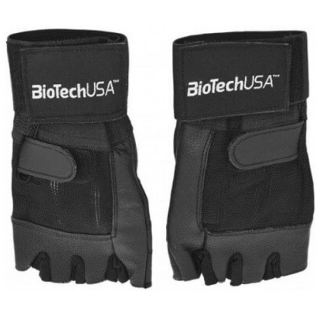 Biotech USA Перчатки с фиксатором запястья "Houston" картинка Biotech USA Перчатки с фиксатором запястья "Houston" фото