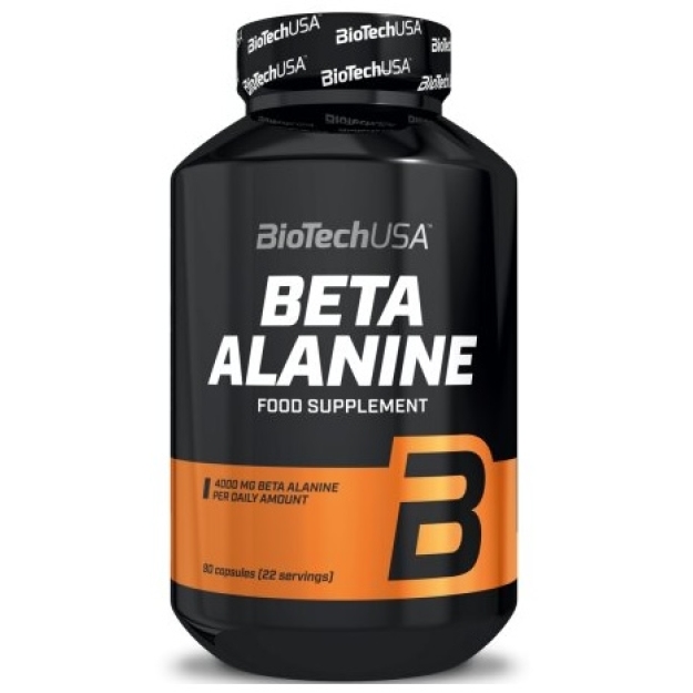 Beta-alaninas 90 kapsulių