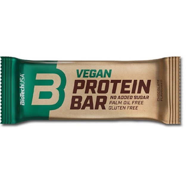 Biotech USA Vegan Bar 50 g - Chocolate Biotech USA Vegan Bar 50 g - Chocolate