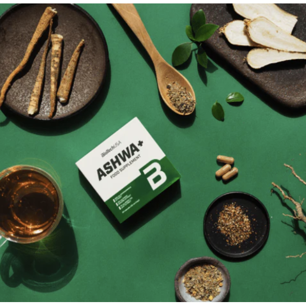 Biotech USA Ashwa+ 30 капсул Biotech USA Ashwa+ 30 капсул