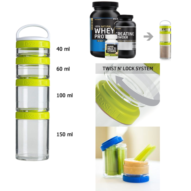 Blender Bottle Combo Pak Sportmixer Shaker and Gostak Starter 4Pak - Plum picture Blender Bottle Combo Pak Sportmixer Shaker and Gostak Starter 4Pak - Plum photo
