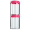 Blender Bottle Go Stak 2 x 150 ml - Rožinis