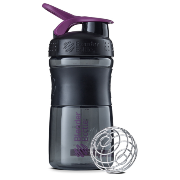 Blender Bottle Sportmixer Flip Black 500 ml - Lilla foto