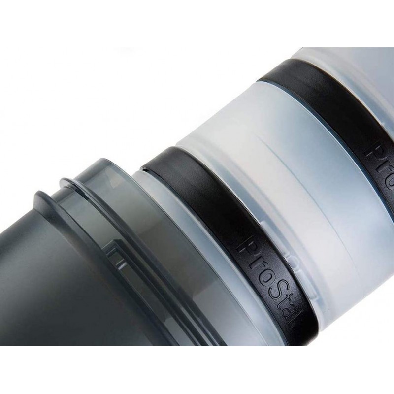 Blender Bottle Expansion pak Prostak Black-clear 2x250 cc foto