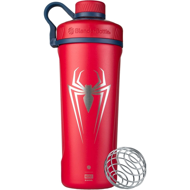 Blender Bottle Marvel® - Radian™ Insulated Stainless Steel 770 ml Spider Man pilt Blender Bottle Marvel® - Radian™ Insulated Stainless Steel 770 ml Spider Man foto