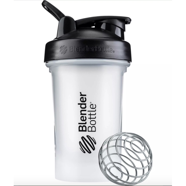 Blender Bottle Classic Loop Pro Clear Black 590 ml nuotrauka
