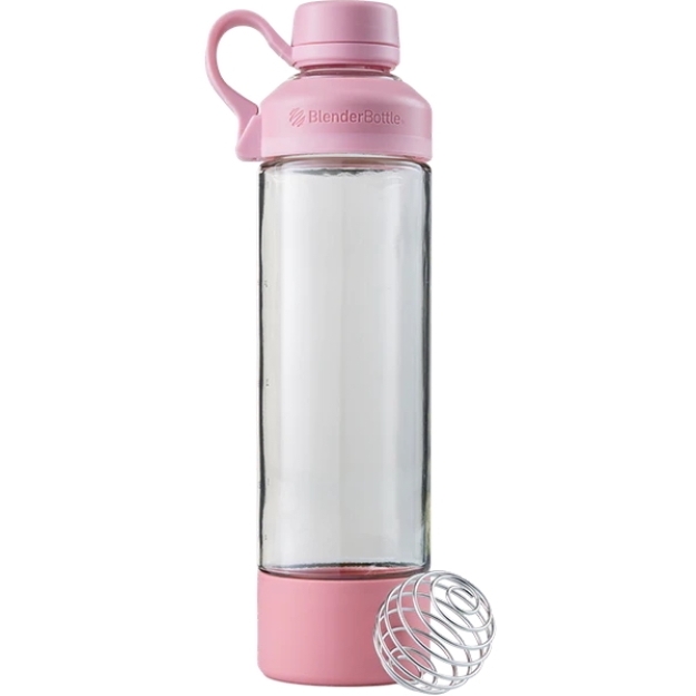 Blender Bottle Mantra Glass 600 мл - Розовый картинка Blender Bottle Mantra Glass 600 мл - Розовый фото