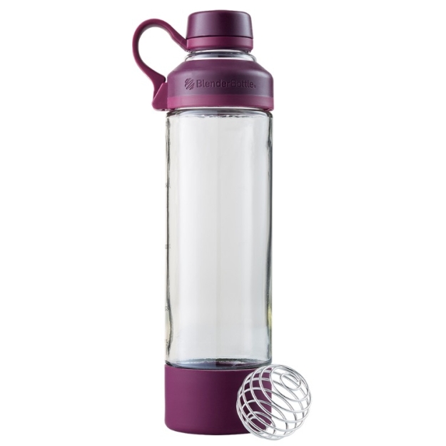 Blender Bottle Mantra Glass 600 мл - Сливовый картинка Blender Bottle Mantra Glass 600 мл - Сливовый фото