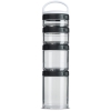 Blender Bottle GoStak Starter 4Pak - Juodas paveikslėlį Blender Bottle GoStak Starter 4Pak - Juodas nuotrauka