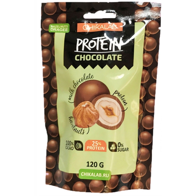 Hazelnuts in chocolate 120 g