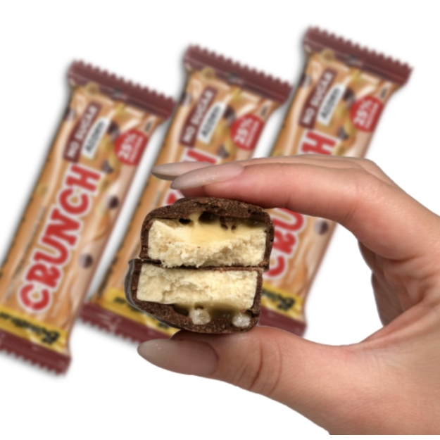 Bombbar Crunch proteinibatoon 50 g, vanilla pilt Bombbar Crunch proteinibatoon 50 g, vanilla foto