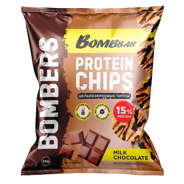 Chips 50 g - piena šokolāde