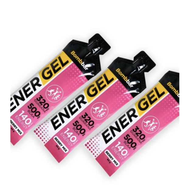 Bombbar Energijos gelis 60 ml - miško vaisiai x 25 Bombbar Energijos gelis 60 ml - miško vaisiai x 25