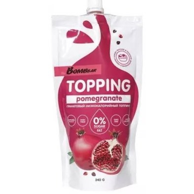 Bombbar Topping 240 g - Granātābols fotogrāfija