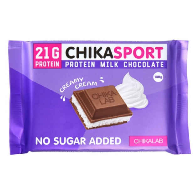 Bombbar Chikalab Chocolate with cream 100 g Bombbar Chikalab Chocolate with cream 100 g