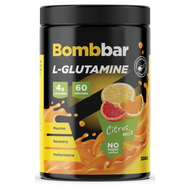 Bombbar L-Glutamiin 300 g Bombbar L-Glutamiin 300 g