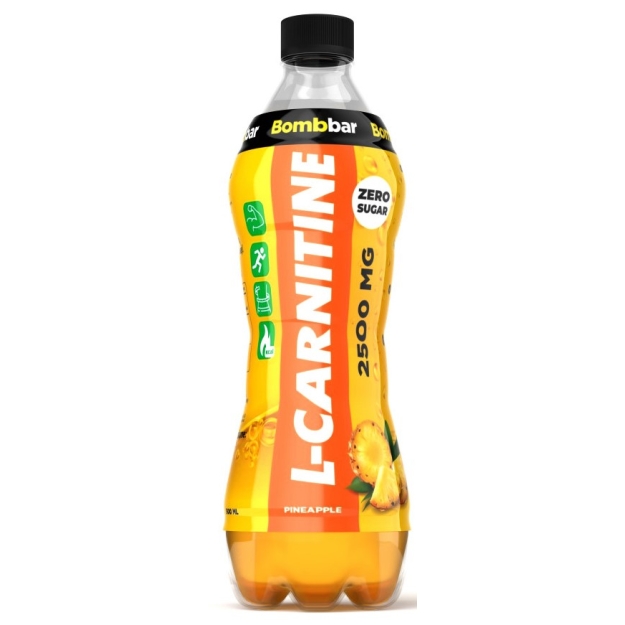 Bombbar Drink L-Carnitine 500 ml - Pineapple Bombbar Drink L-Carnitine 500 ml - Pineapple