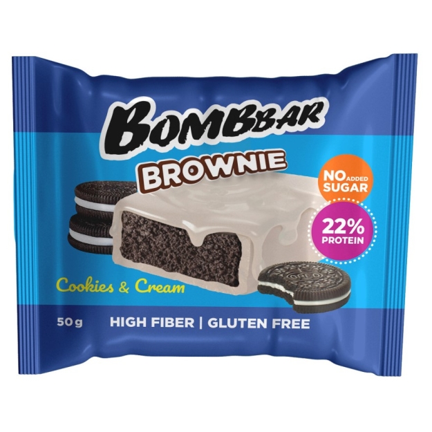 Olbaltumvielu braunijs 50 g - cepumi ar krējumu