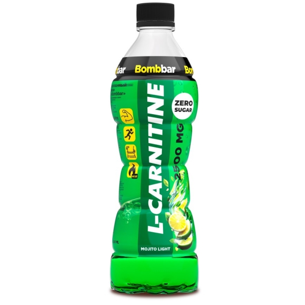 Bombbar Drink L-Carnitine 500 ml - Mojito Bombbar Drink L-Carnitine 500 ml - Mojito