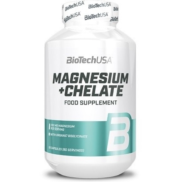 Biotech USA Magnesium + Chelate 60 caps фото