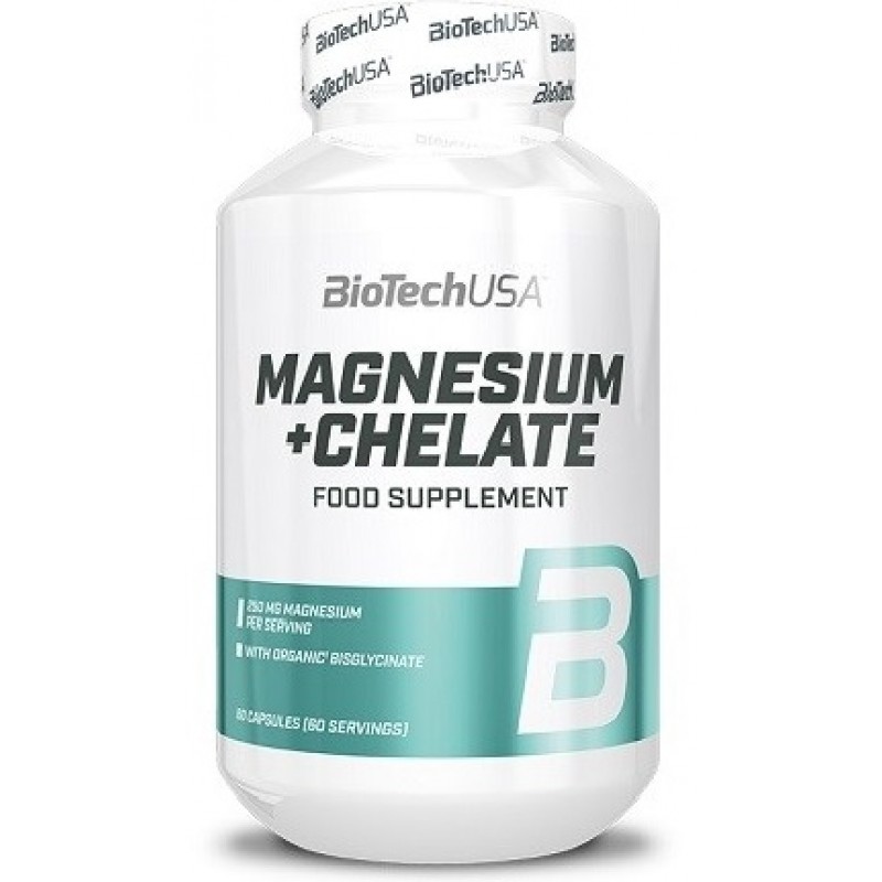 Biotech USA Magnesium + Chelate 60 caps