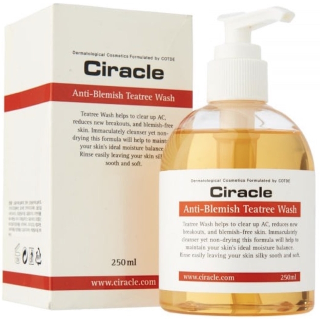 Ciracle Anti-Blemish Teatree Wash 250 ml picture Ciracle Anti-Blemish Teatree Wash 250 ml photo