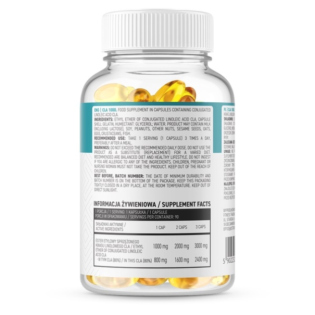Ostrovit CLA 1000 90 kapsulashttps://fitpoint.ee/admin/#language7 bilde Ostrovit CLA 1000 90 kapsulashttps://fitpoint.ee/admin/#language7 fotogrāfija