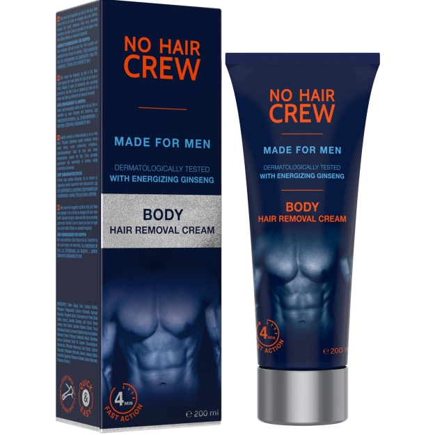 No Hair Crew Keha depileerimiskreem 200 ml pilt No Hair Crew Keha depileerimiskreem 200 ml foto
