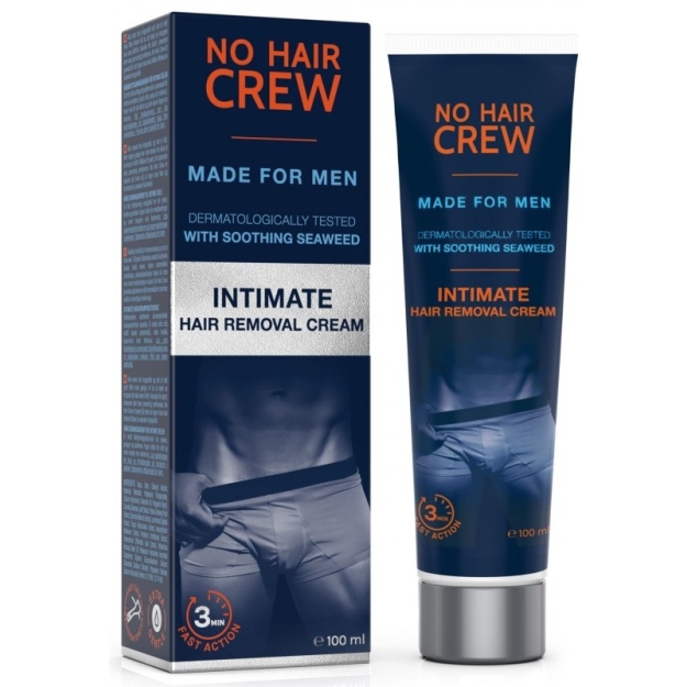 No Hair Crew Kreem intiimseks depilatsiooniks 100 ml pilt No Hair Crew Kreem intiimseks depilatsiooniks 100 ml foto