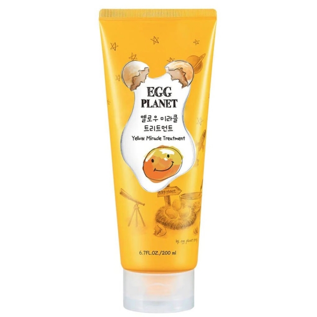 Daeng Gi Meo Ri Egg Planet Yellow Miracle Atjaunojoša maska 200 ml bilde Daeng Gi Meo Ri Egg Planet Yellow Miracle Atjaunojoša maska 200 ml fotogrāfija