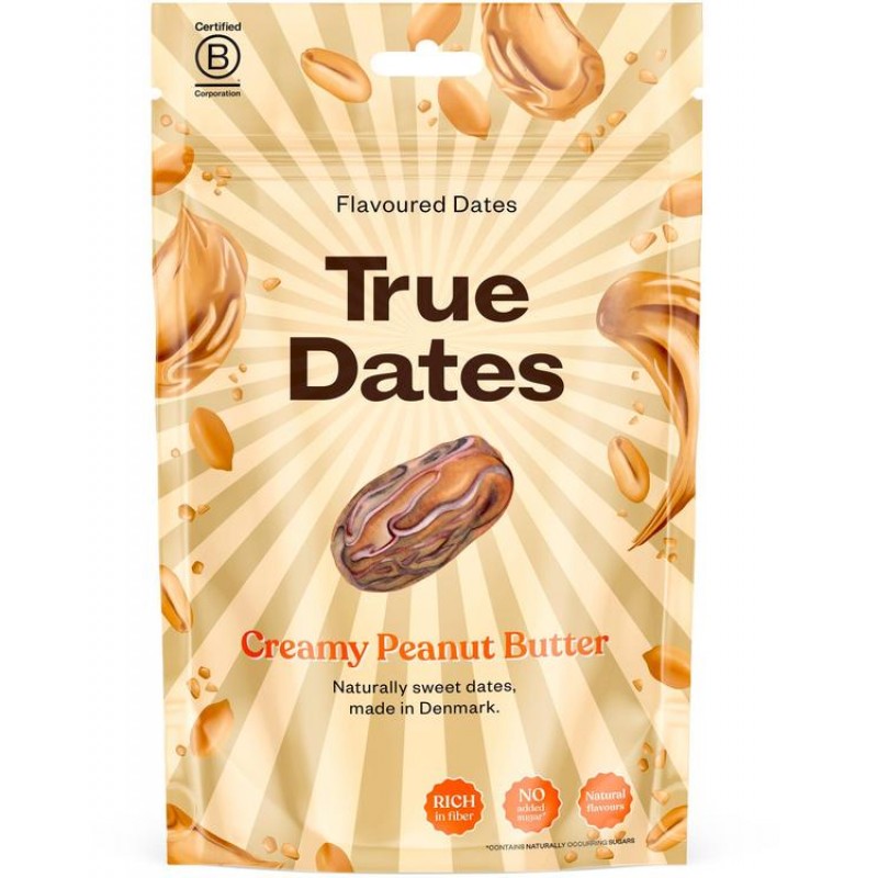 True Dates 100 g - Krēmveida Zemesriekstu Sviests